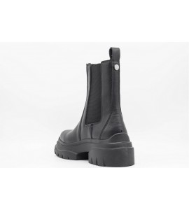 STEVE MADDEN HEADQRTR BLK ACTION LEA