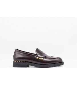ASH MOCASSINI PENNY WHISPER STUDS IN PELLE