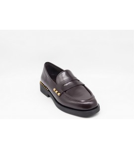 ASH MOCASSINI PENNY WHISPER STUDS IN PELLE