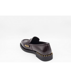 ASH MOCASSINI PENNY WHISPER STUDS IN PELLE