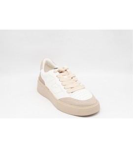 ASH SCARPE DA GINNASTICA ECOLOGICHE GRATUITE IN BIANCO E TORTORA