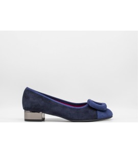 LE BABE Decollete in pelle scamosciata