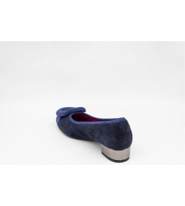 LE BABE Decollete in pelle scamosciata