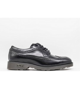 CULT OZZY 414 LOW M BRUSHED LEATHER BLACK