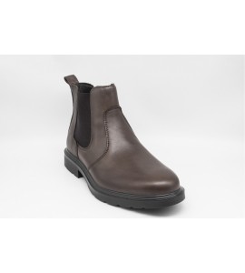 IGI & CO STIVALETTI BEATLES IN PELLE DA UOMO MARRONE SCURO