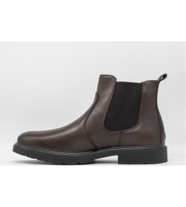 IGI & CO STIVALETTI BEATLES IN PELLE DA UOMO MARRONE SCURO