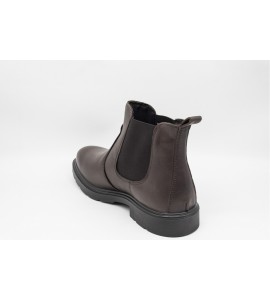 IGI & CO STIVALETTI BEATLES IN PELLE DA UOMO MARRONE SCURO