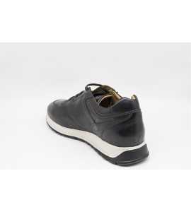 ANTICA CUOIERIA SNEAKER IN PELLE LAVORATA A MANO