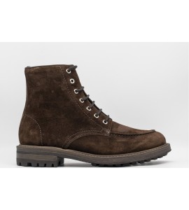 ANTICA CUOIERIA ANKLE BOOT SCAMOSCIATO