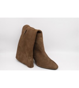 ALBANO Stivale donna in pelle scamosciata