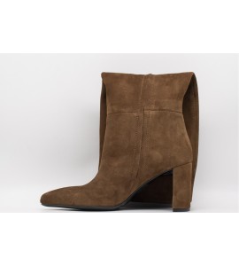 ALBANO Stivale donna in pelle scamosciata