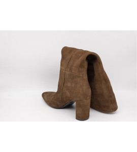 ALBANO Stivale donna in pelle scamosciata