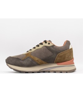 BLAUER Sneakers uomo in pelle e suede