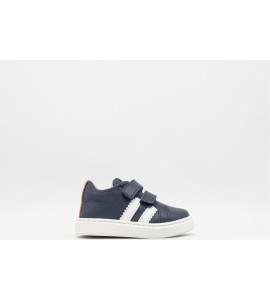 BALDUCCI Scarpa bimbo blu con strisce bianche