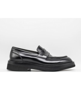 SANTONI Mocassino uomo in pelle