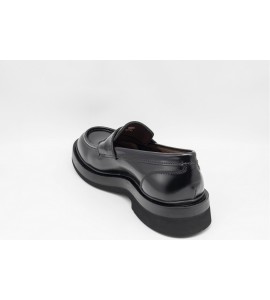 SANTONI Mocassino uomo in pelle