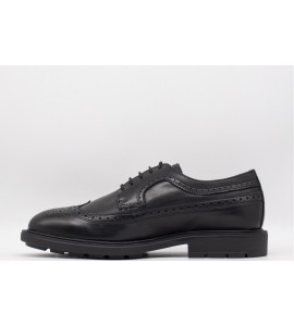 NERO GIARDINI Stringate uomo in pelle
