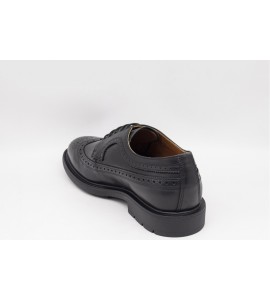 NERO GIARDINI Stringate uomo in pelle