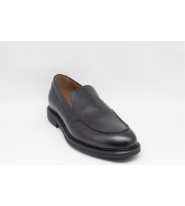 NERO GIARDINI Mocassini uomo in pelle