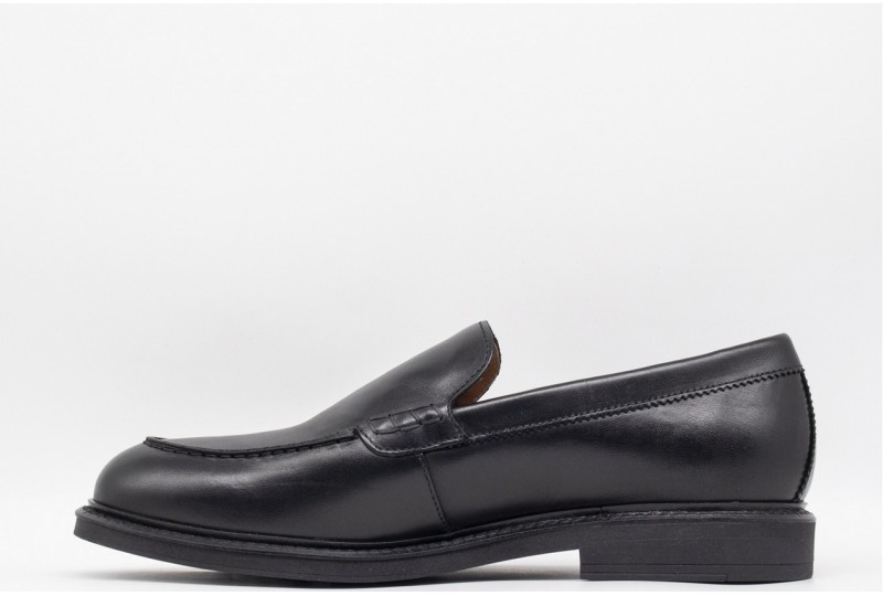 Mocassini Donna In Pelle Nero Giardini - Made In Italy, Comodi Ed Eleganti - Foto 5