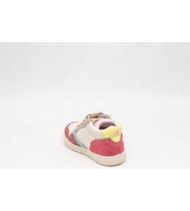 FALCOTTO  Sneakers in suede e tessuto - Milk
