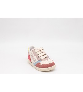 FALCOTTO  Sneakers in suede e tessuto - Milk