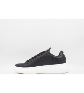 Y-NOT Sneakers donna black crack