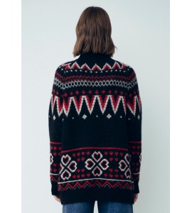 GAELLE Pullover In Maglieria Nero