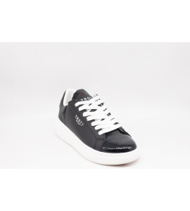 Y-NOT Sneakers donna black glitter