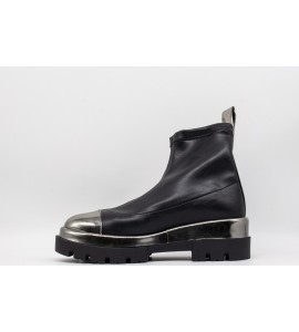 LE BABE Tronchetto strech nero