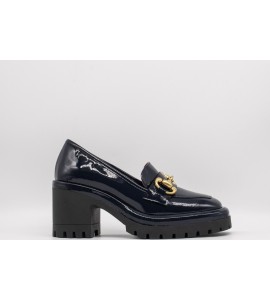 LE BABE Mocassino in vernice