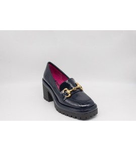 LE BABE Mocassino in vernice