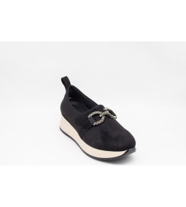 MELLUSO Mocassino donna in pelle scamosciata