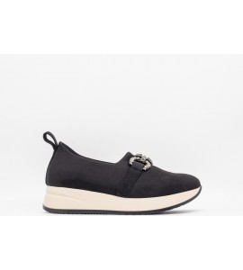 MELLUSO Mocassino donna in pelle scamosciata