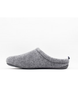 GRUNLAND Ciabatta uomo in feltro | LECY