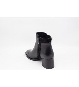 MELLUSO Stivaletto donna in pelle nero