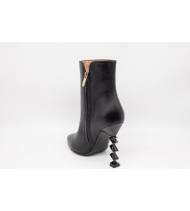 WO MILANO Tronchetto donna in pelle