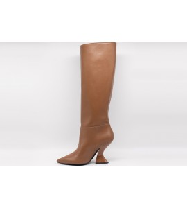 WO MILANO Stivale donna in vitello