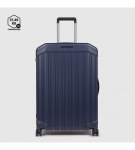 PIQUADRO Trolley medio rigido a quattro ruote