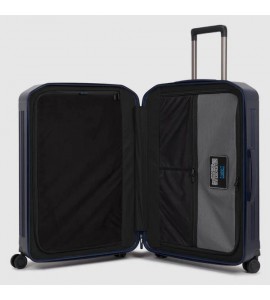 PIQUADRO Trolley medio rigido a quattro ruote