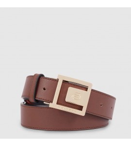 PIQUADRO Cintura donna reversibile in pelle