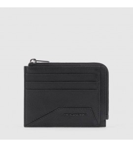 PIQUADRO Portamonete con porta documenti e carte di credito