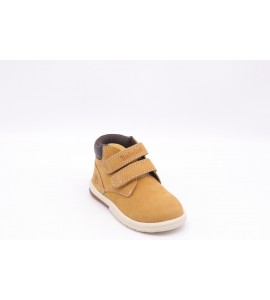 TIMBERLAND CHUKKA DA BAMBINO CON VELCRO TODDLE TRACKS IN GIALLO
