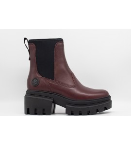 TIMBERLAND STIVALE CHELSEA EVERLEIGH DA DONNA IN BORDEAUX