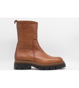 BRANDO STIVALETTO COMBAT DA DONNA IN PELLE