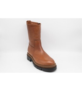 BRANDO STIVALETTO COMBAT DA DONNA IN PELLE