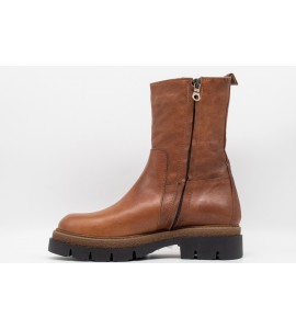 BRANDO STIVALETTO COMBAT DA DONNA IN PELLE