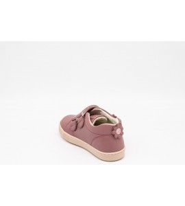 BALDUCCI Scarpe bimba rosa antico con fiorellini