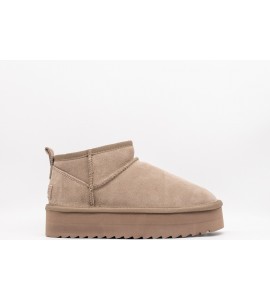 COLORS OF CALIFORNIA Stivale platform pelle scamosciata