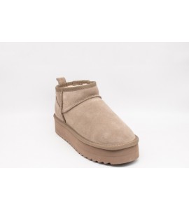 COLORS OF CALIFORNIA Stivale platform pelle scamosciata